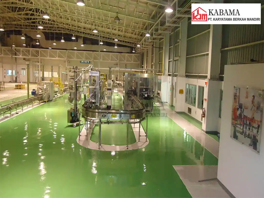 Epoxy Lantai Area Produksi Pabrik