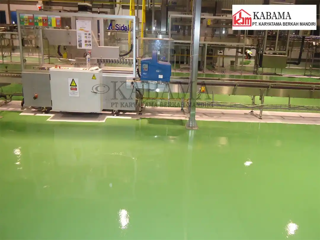 Epoxy Lantai Area Produksi Pabrik