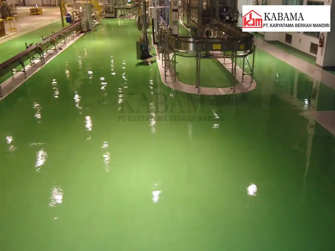 Epoxy Lantai Area Produksi Pabrik