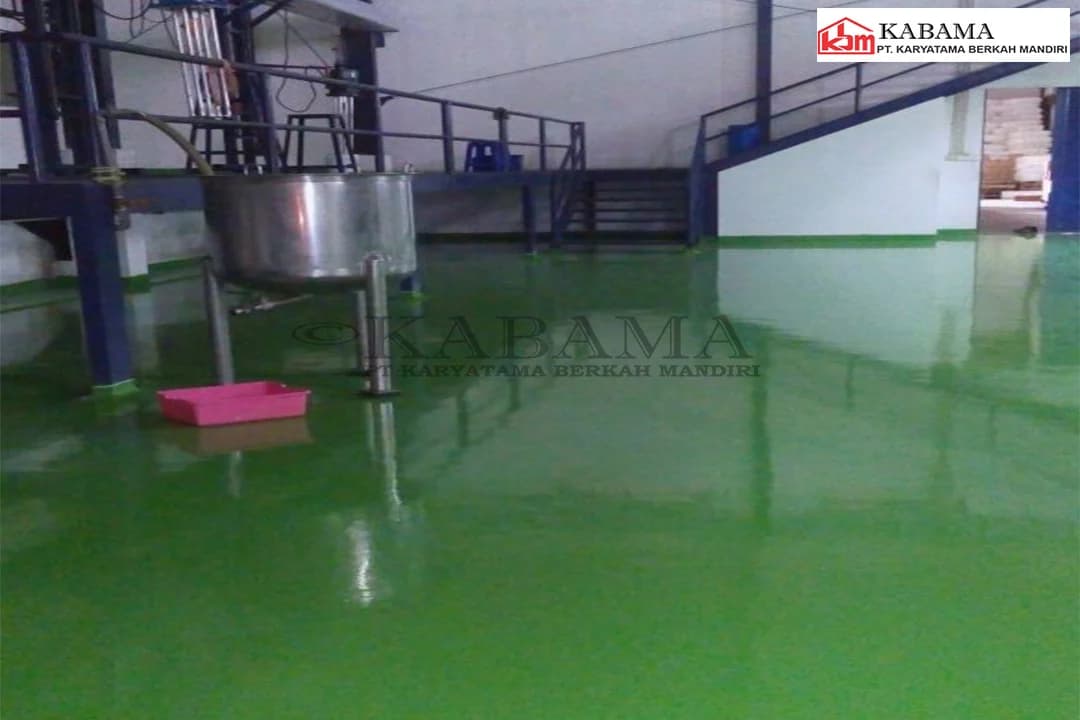 Epoxy Lantai Pabrik Pengolahan