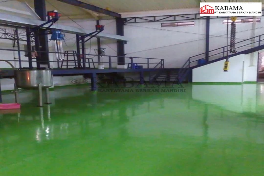 Epoxy Lantai Pabrik Pengolahan