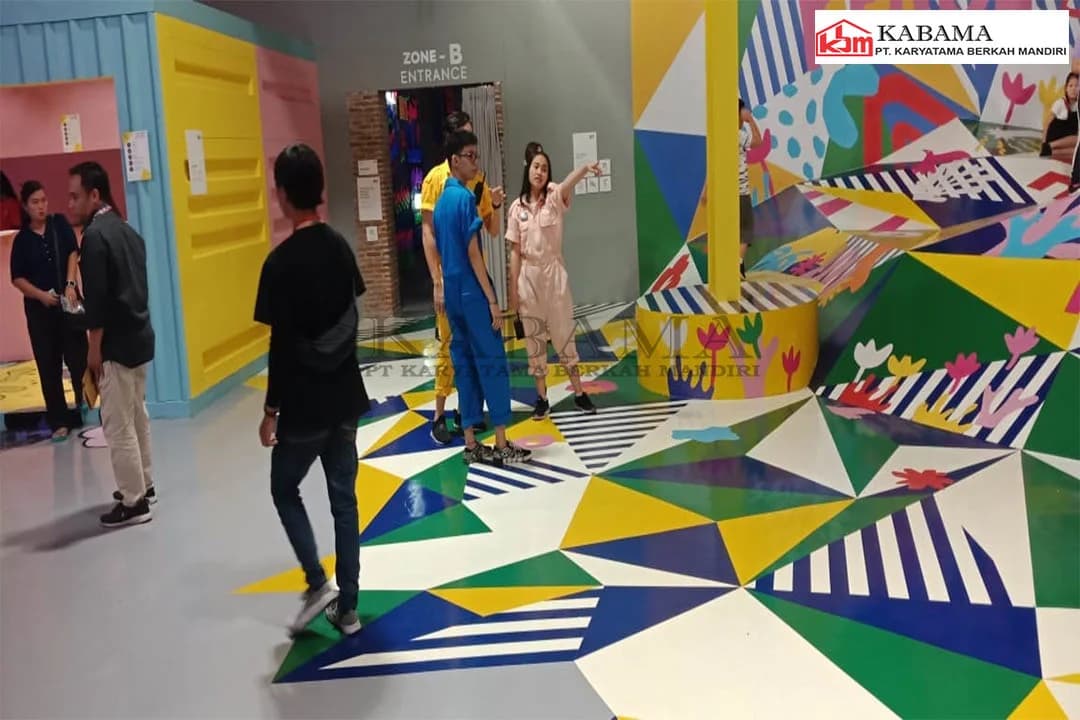 Epoxy Lantai Area Komersial