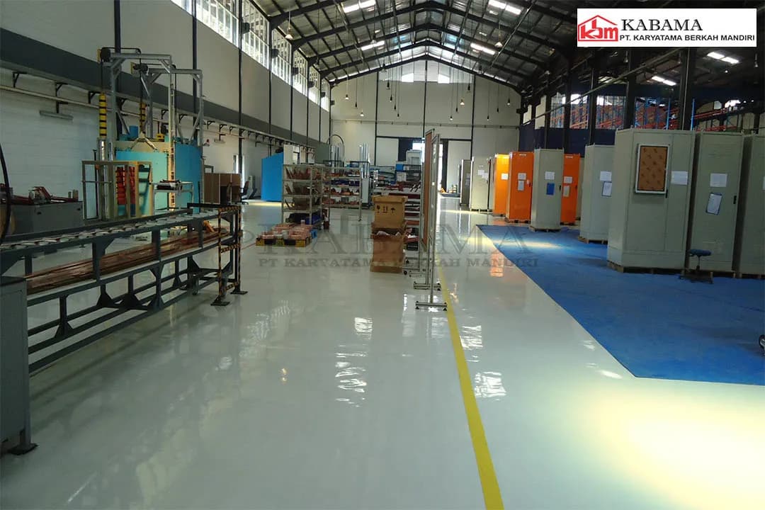 Epoxy Lantai Gudang dan Area Perakitan