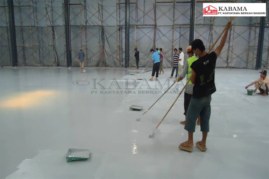 Epoxy Lantai Gudang dan Area Perakitan