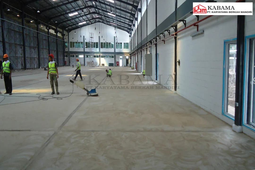 Epoxy Lantai Gudang dan Area Perakitan