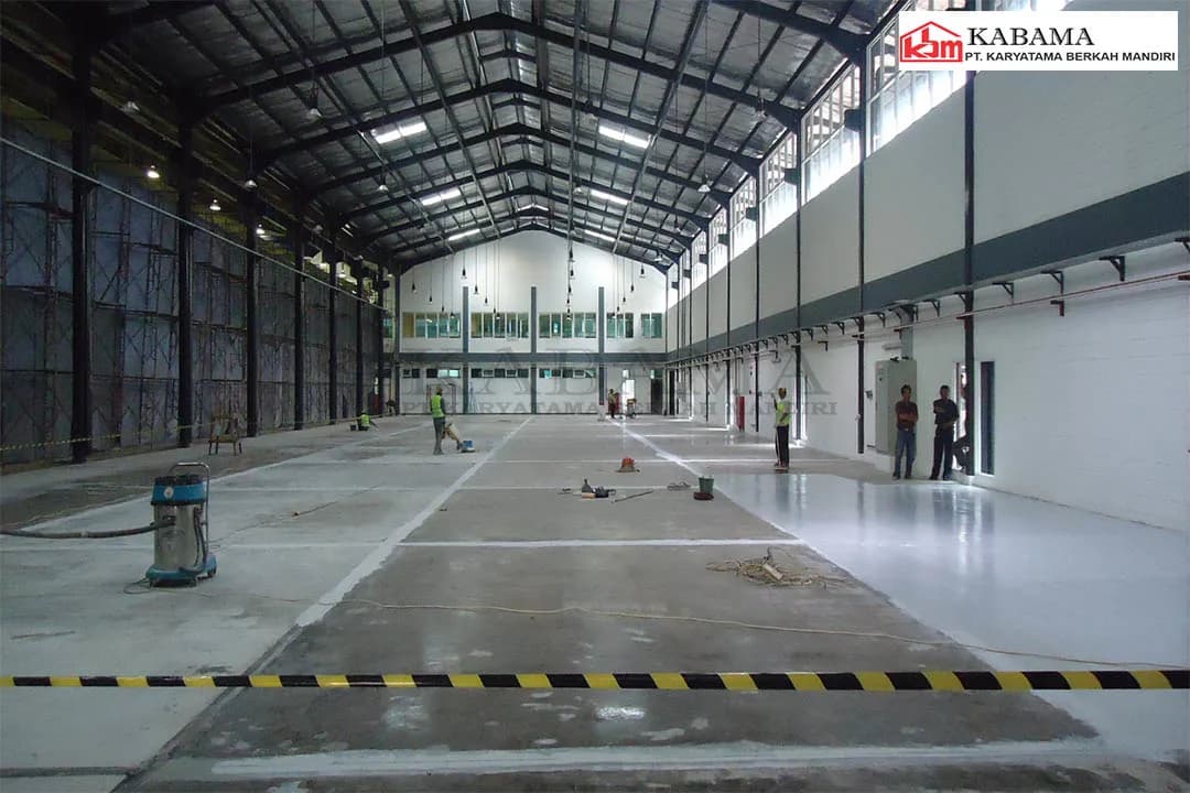 Epoxy Lantai Gudang dan Area Perakitan