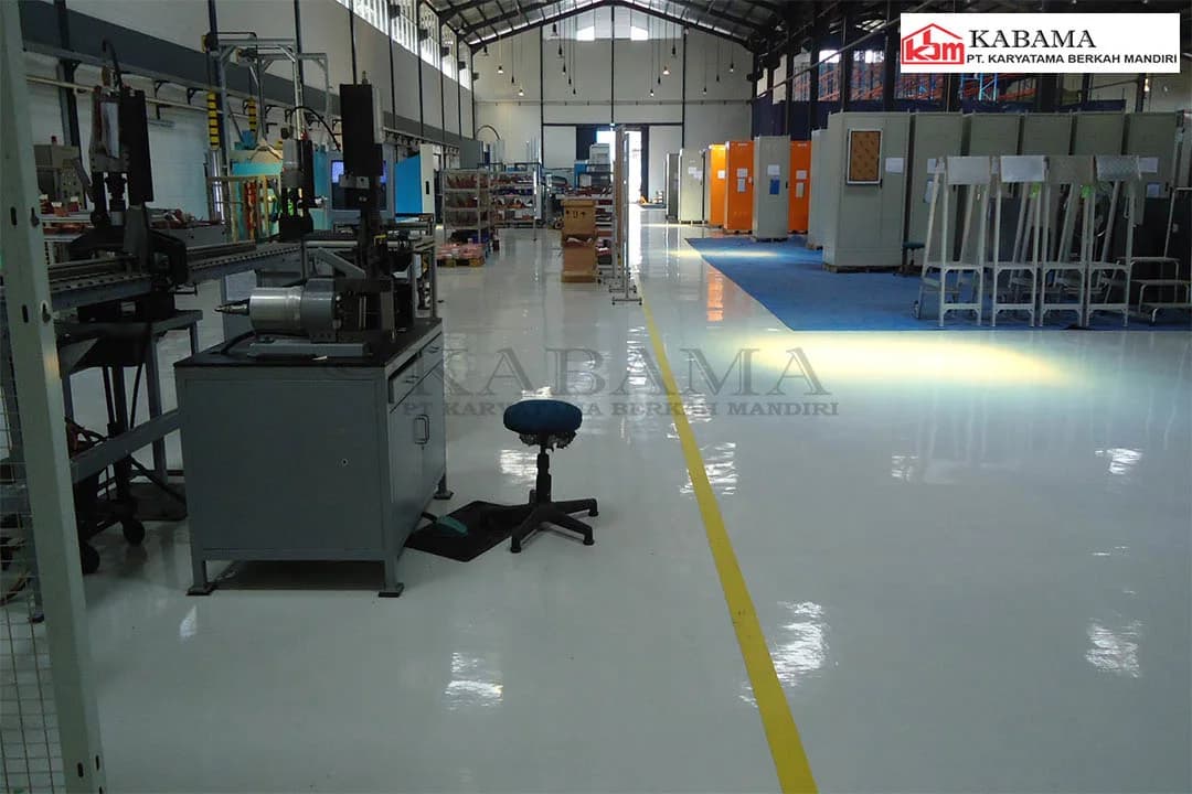 Epoxy Lantai Gudang dan Area Perakitan