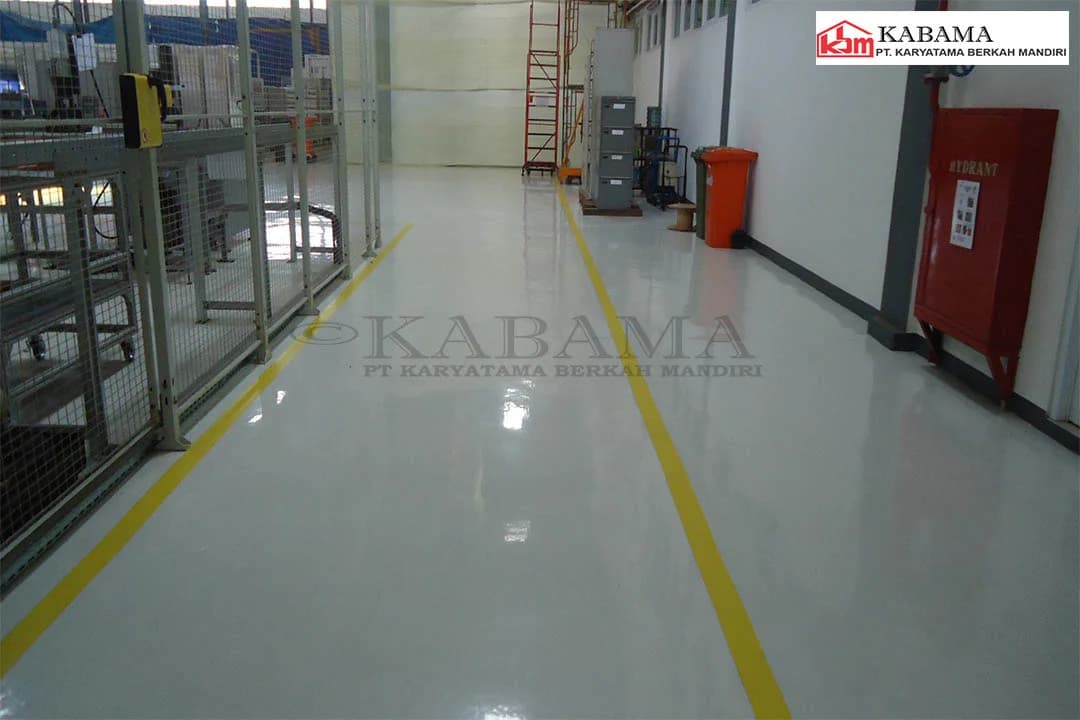 Epoxy Lantai Gudang dan Area Perakitan