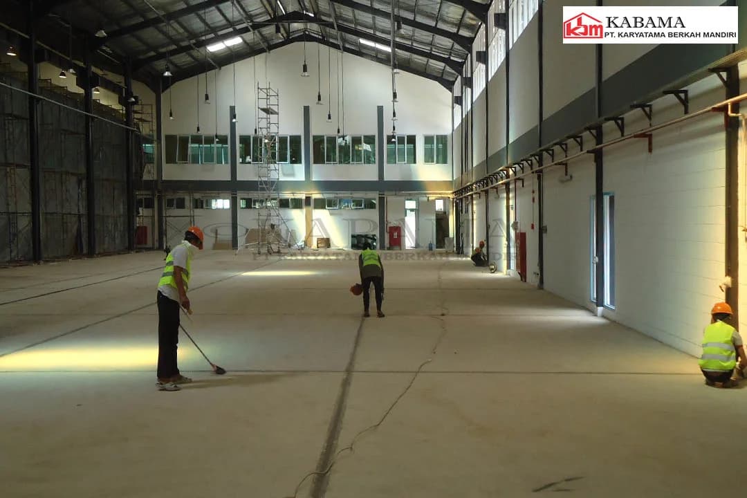 Epoxy Lantai Gudang dan Area Perakitan