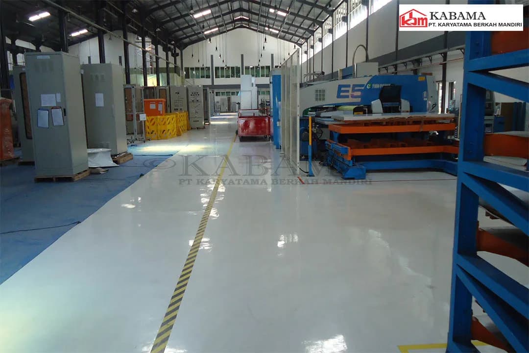 Epoxy Lantai Gudang dan Area Perakitan
