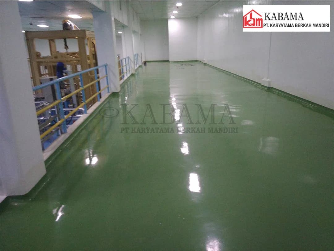Epoxy Lantai Ruang Produksi