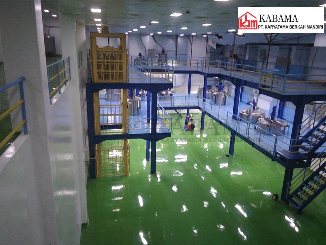 Epoxy Lantai Ruang Produksi