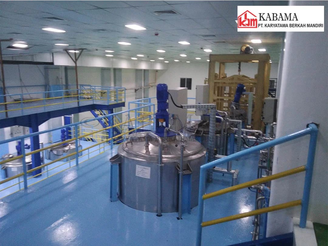 Epoxy Lantai Ruang Produksi
