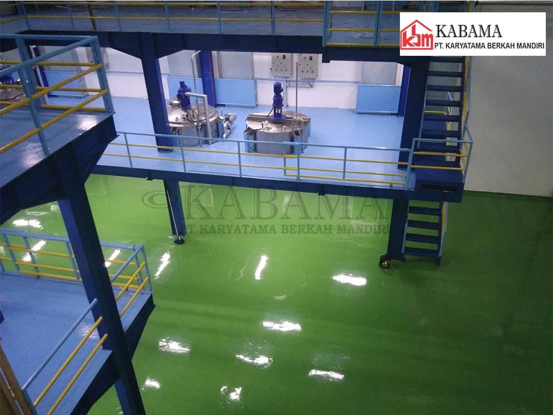 Epoxy Lantai Ruang Produksi