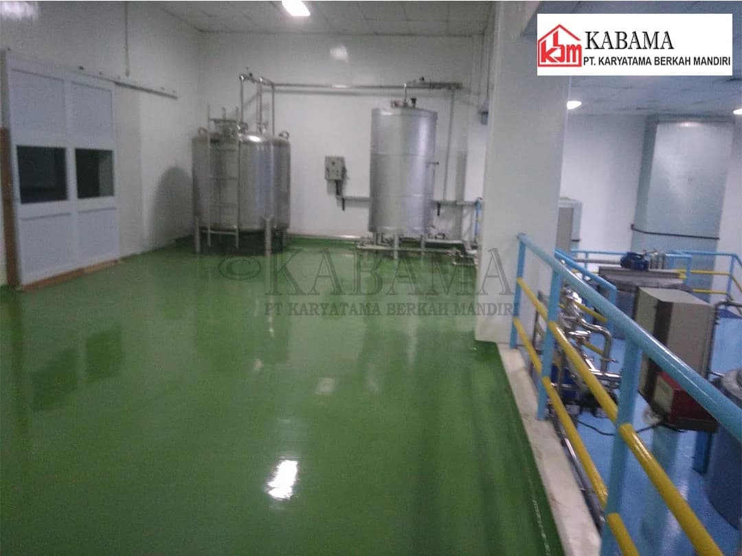 Epoxy Lantai Ruang Produksi