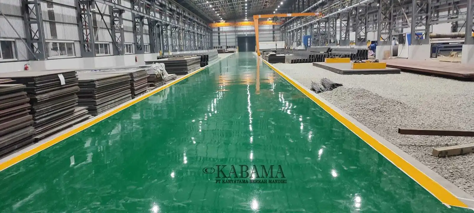 Epoxy Lantai Area Pabrik