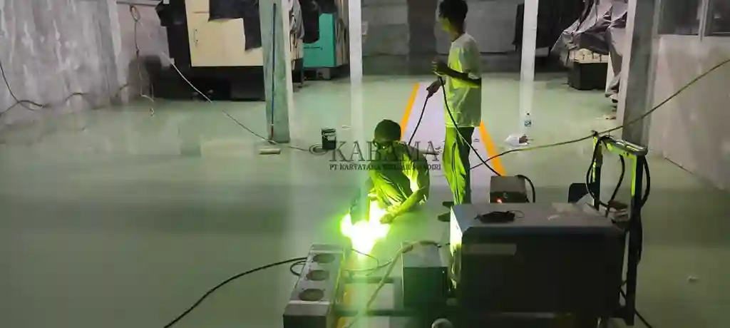 Epoxy Lantai Area Pabrik