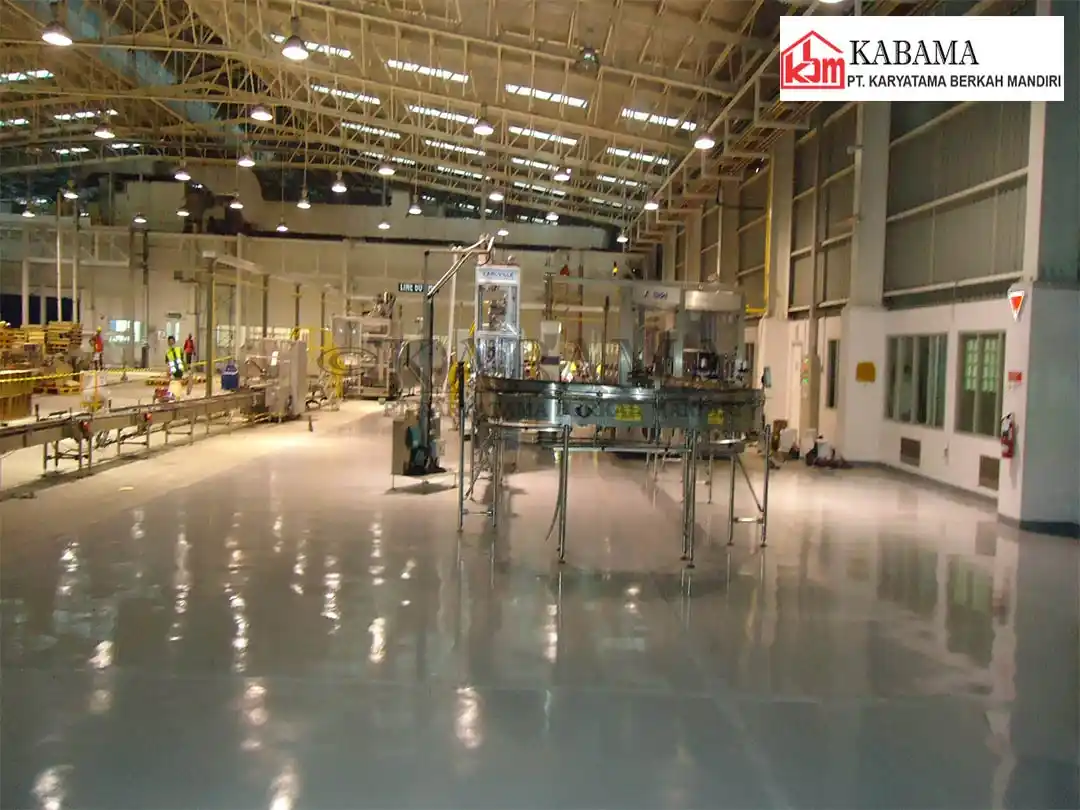Epoxy Lantai Area Pabrik