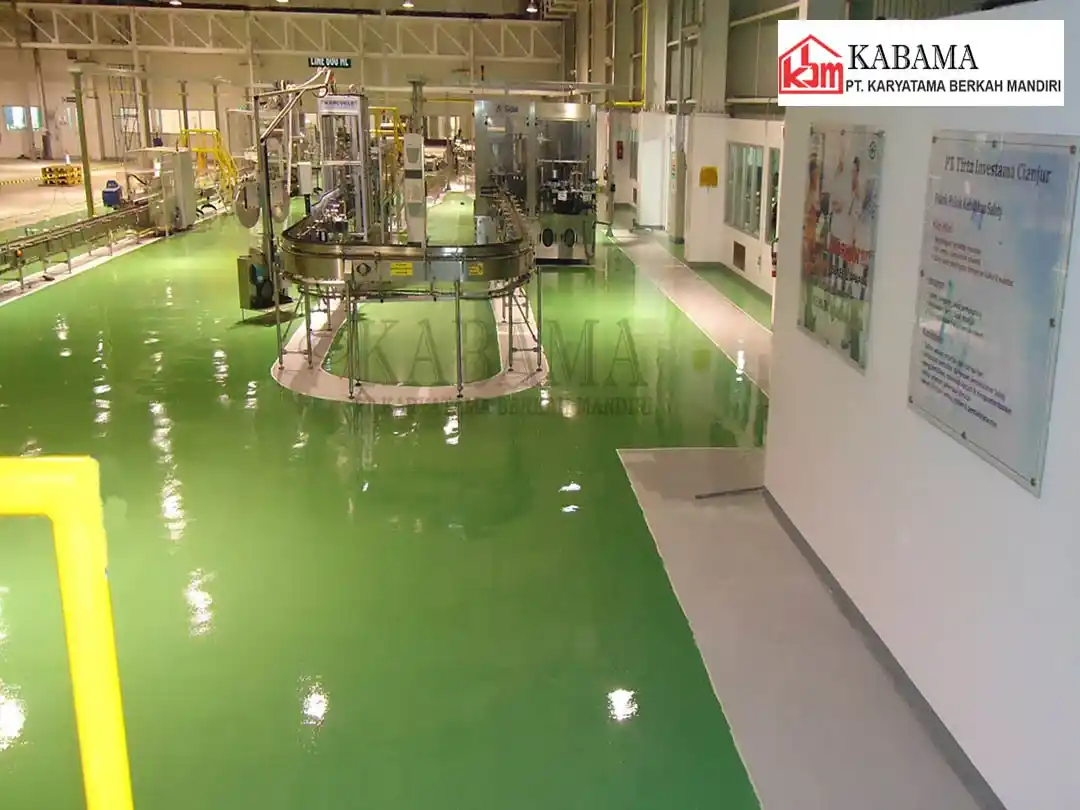 Epoxy Lantai Area Pabrik