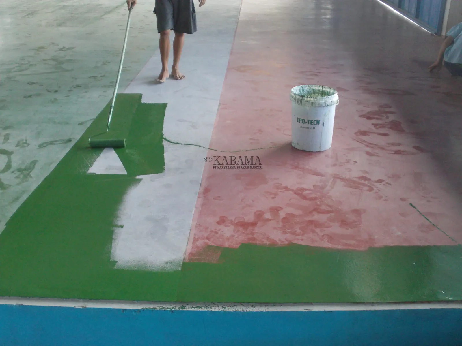 Epoxy Lantai Area Pabrik