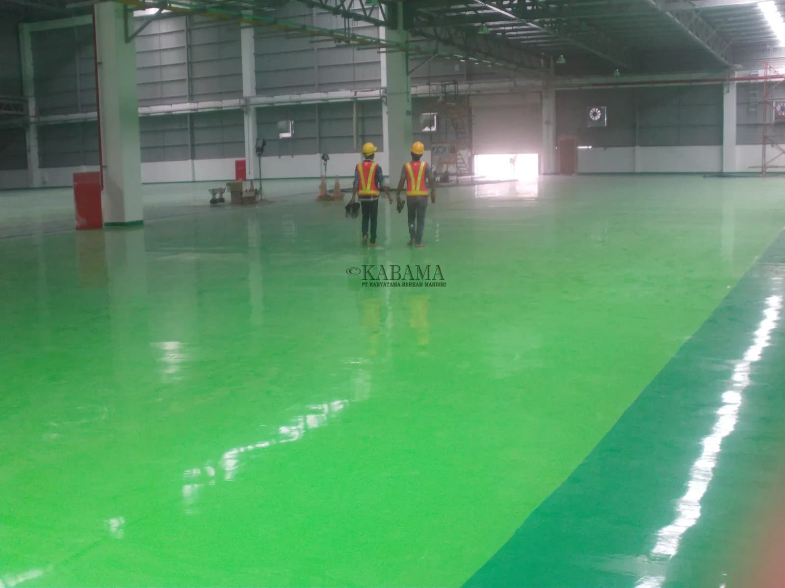 Epoxy Lantai Area Pabrik
