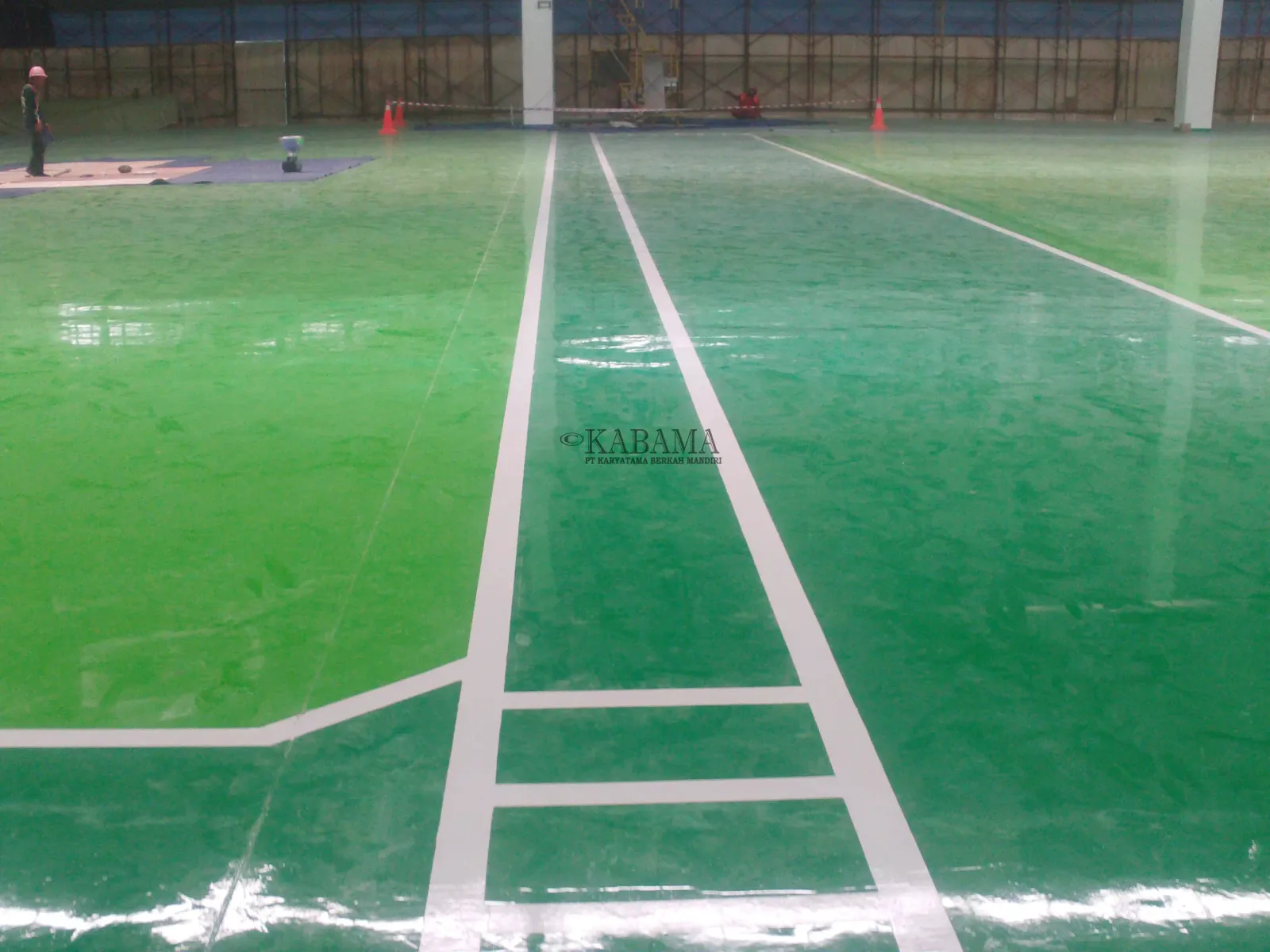 Epoxy Lantai Area Pabrik