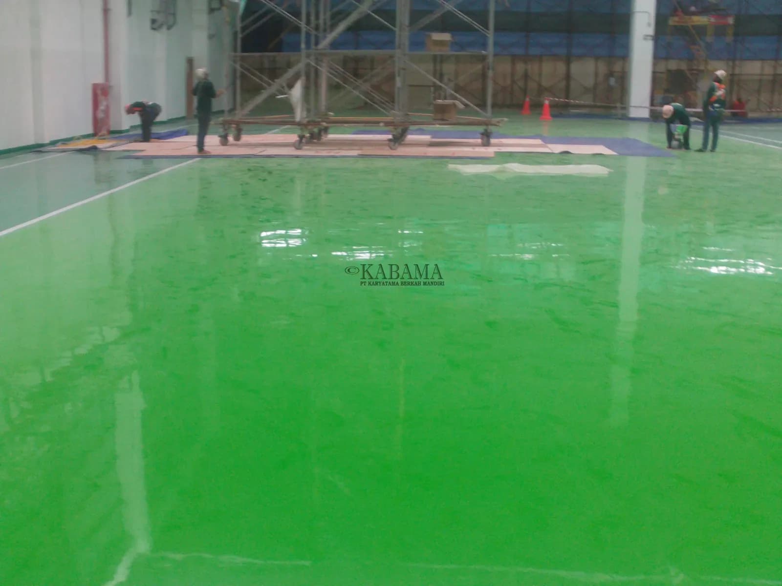 Epoxy Lantai Area Pabrik