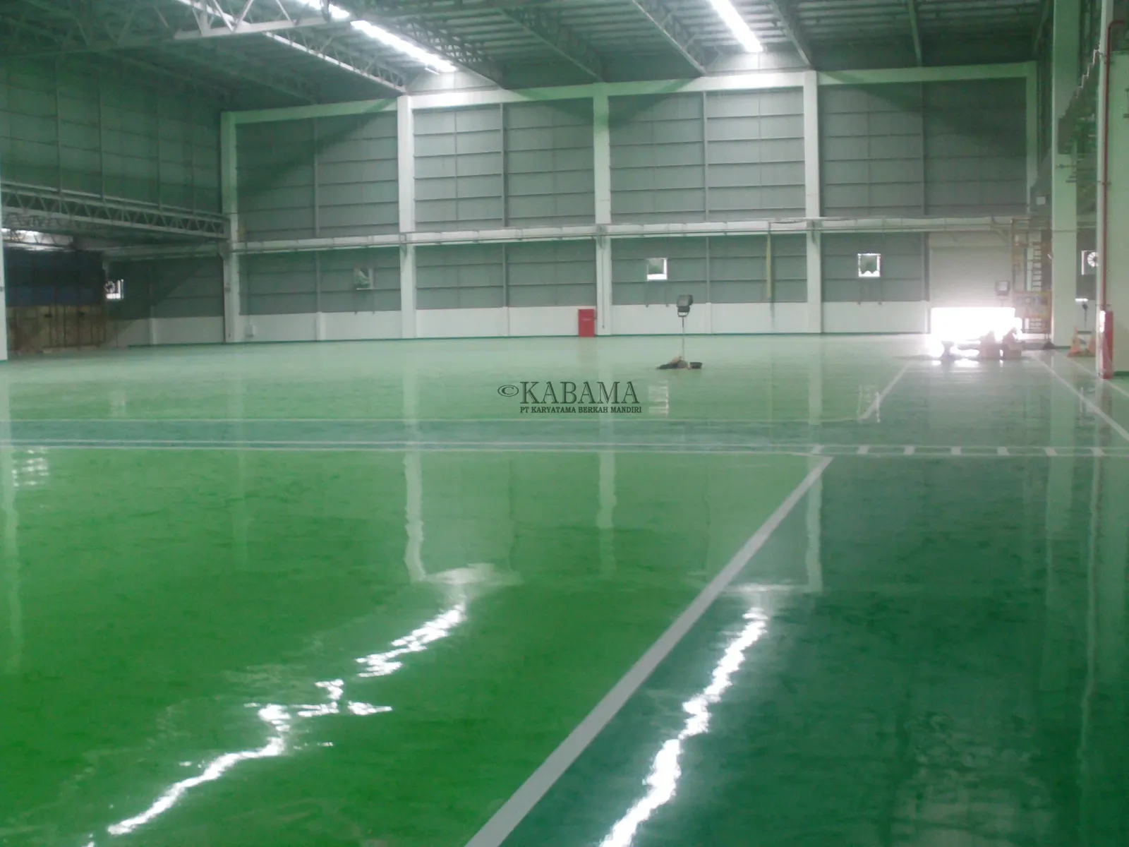 Epoxy Lantai Area Pabrik
