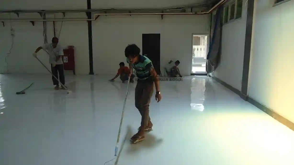 Epoxy Lantai Area Pabrik