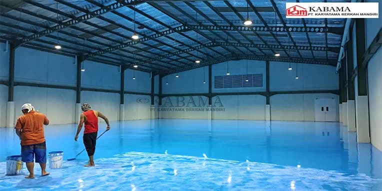 Epoxy Lantai Area Pabrik