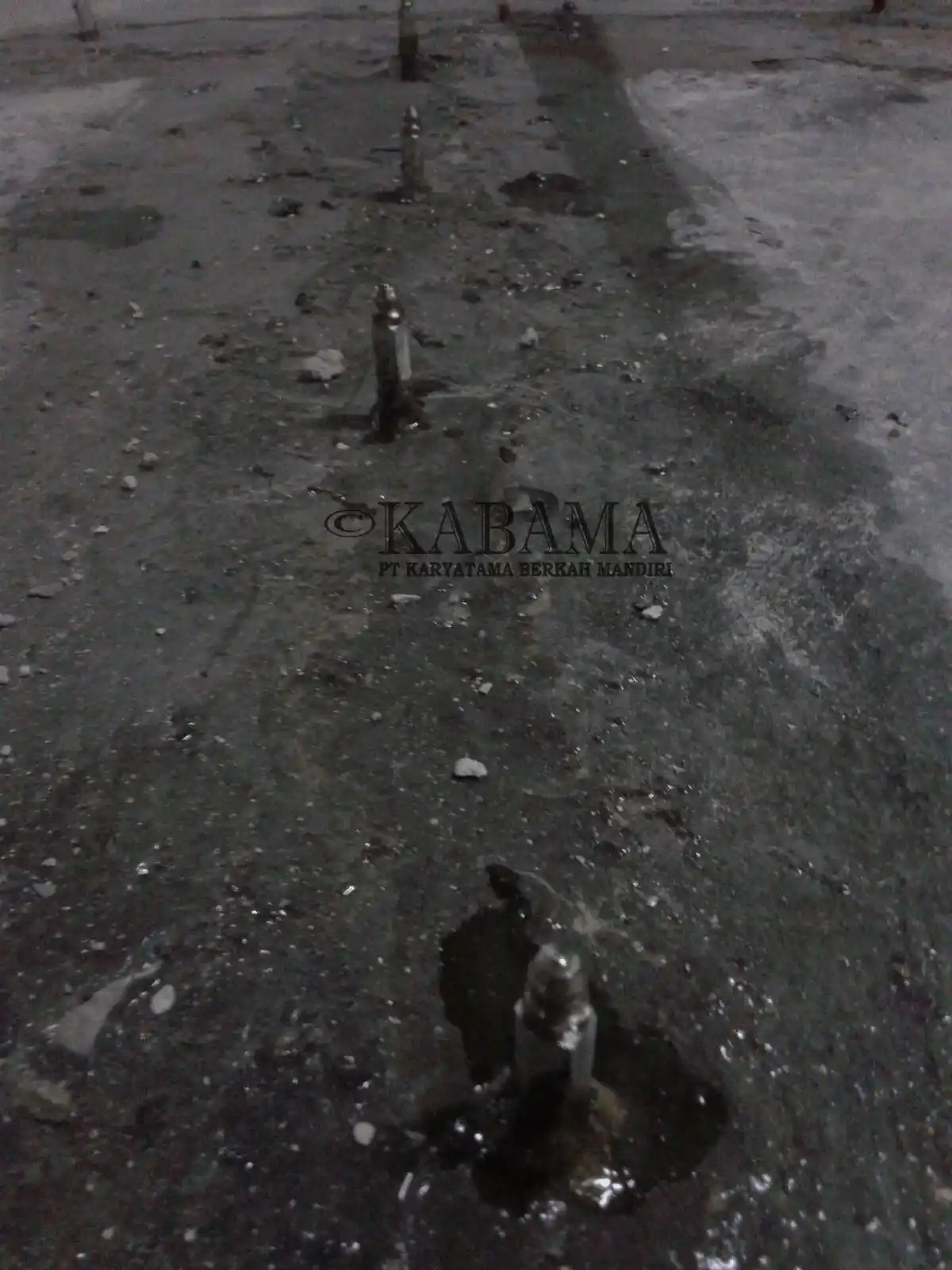 Dokumentasi proyek injeksi beton