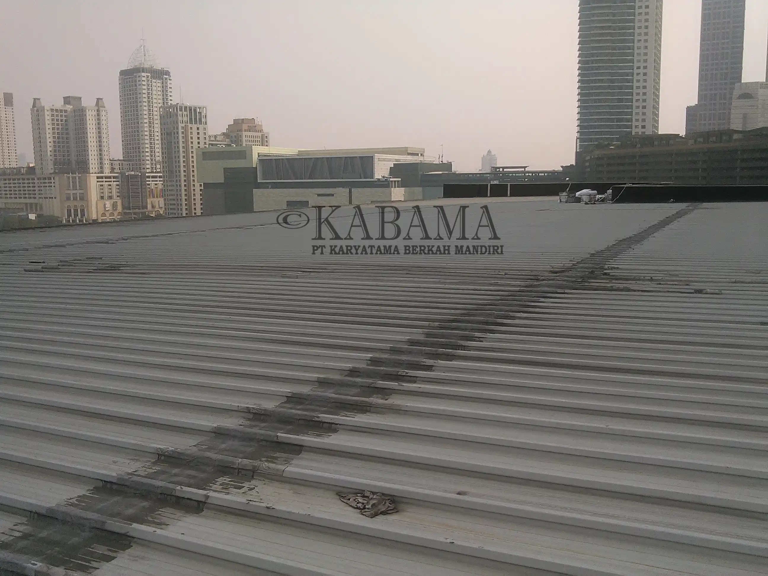 Dokumentasi proyek cat anti air hydroflex