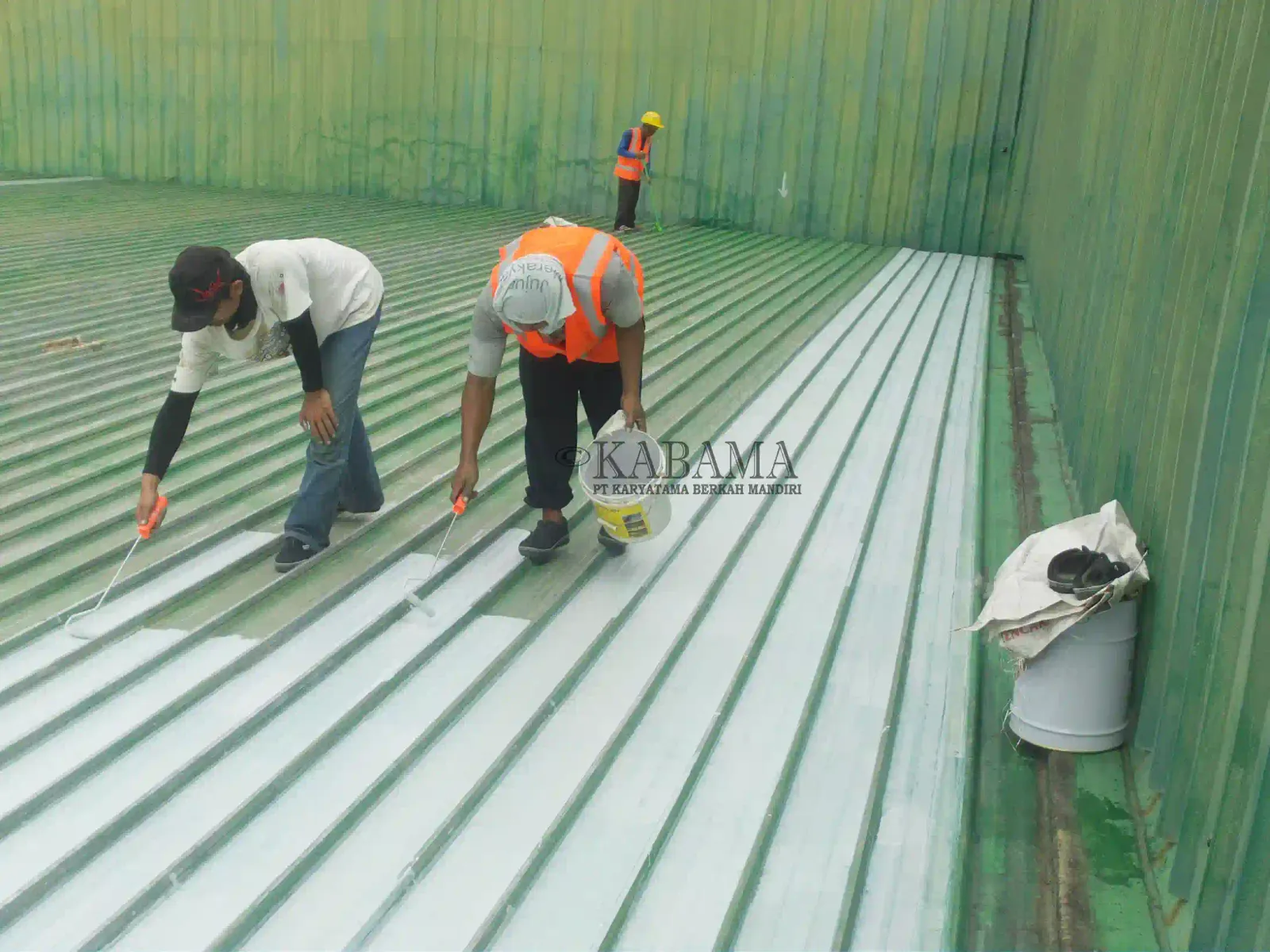 Dokumentasi proyek waterproofing hydroflex