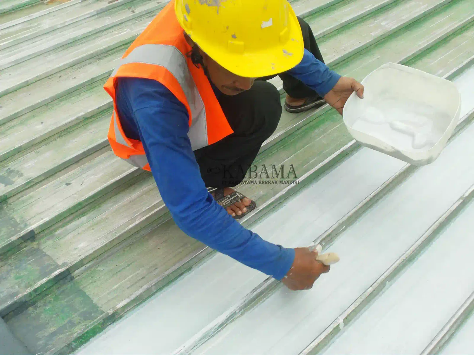 Dokumentasi proyek waterproofing hydroflex
