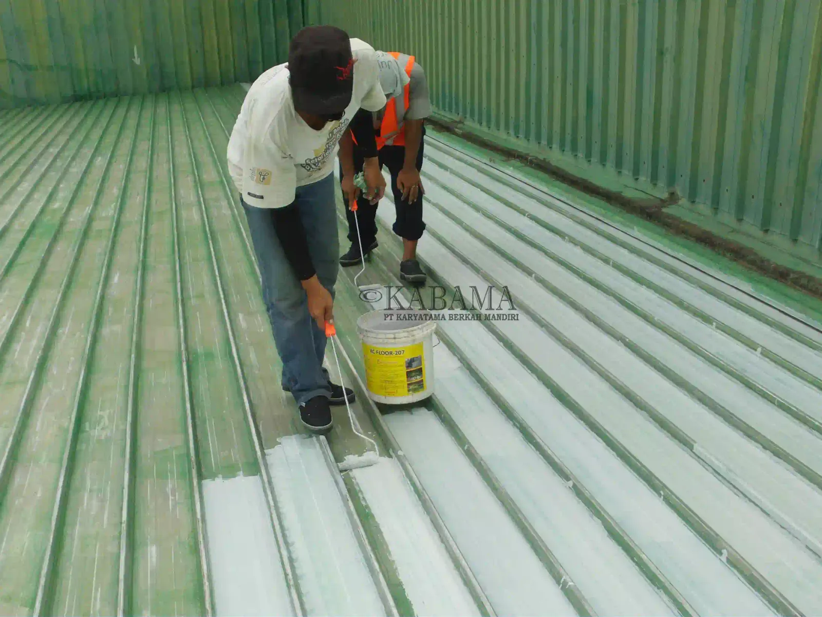 Dokumentasi proyek waterproofing hydroflex