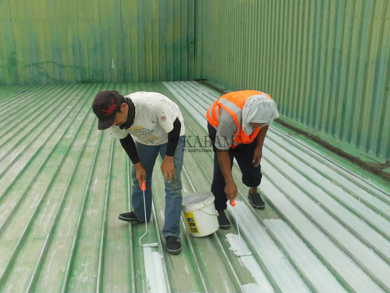 Dokumentasi proyek waterproofing hydroflex