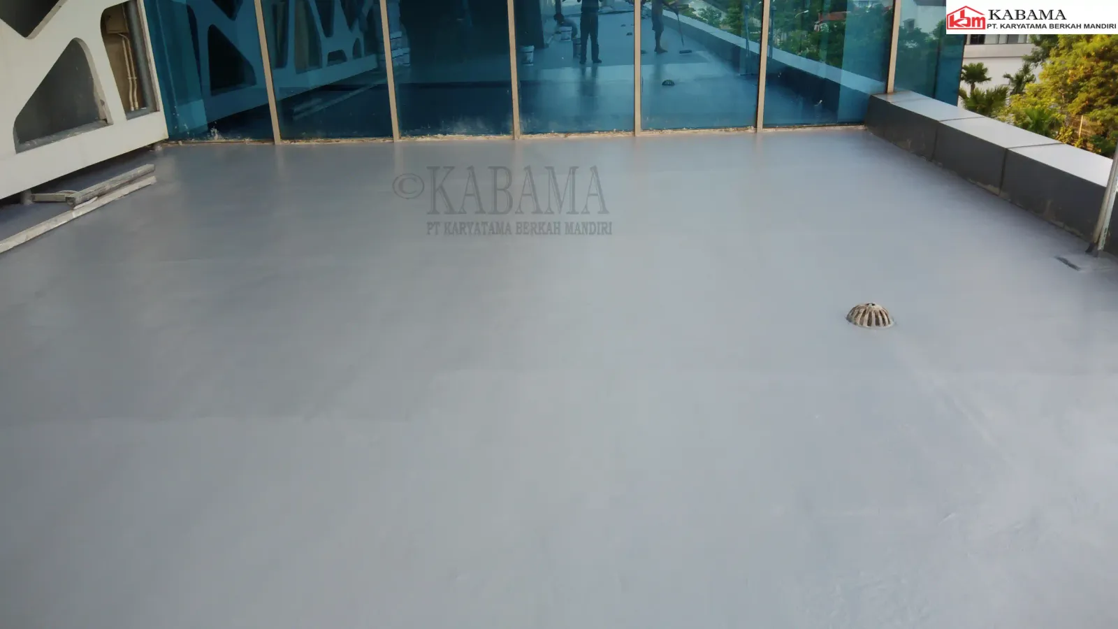 Dokumentasi proyek waterproofing hydroflex