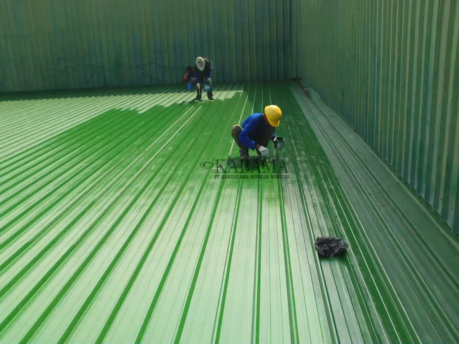 Dokumentasi proyek waterproofing hydroflex