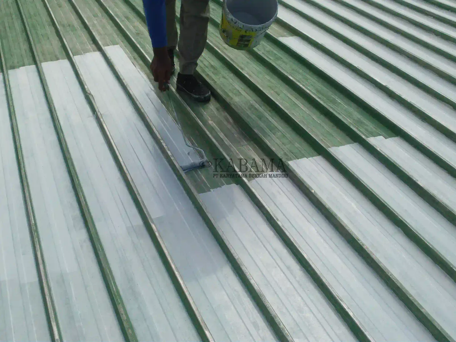 Dokumentasi proyek waterproofing hydroflex