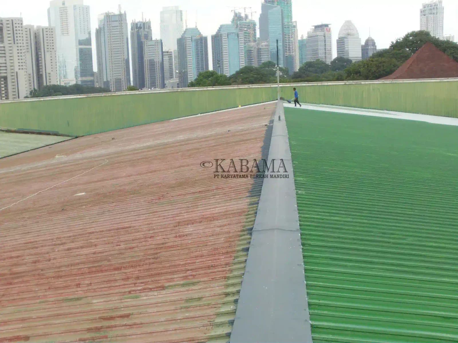 Dokumentasi proyek waterproofing hydroflex