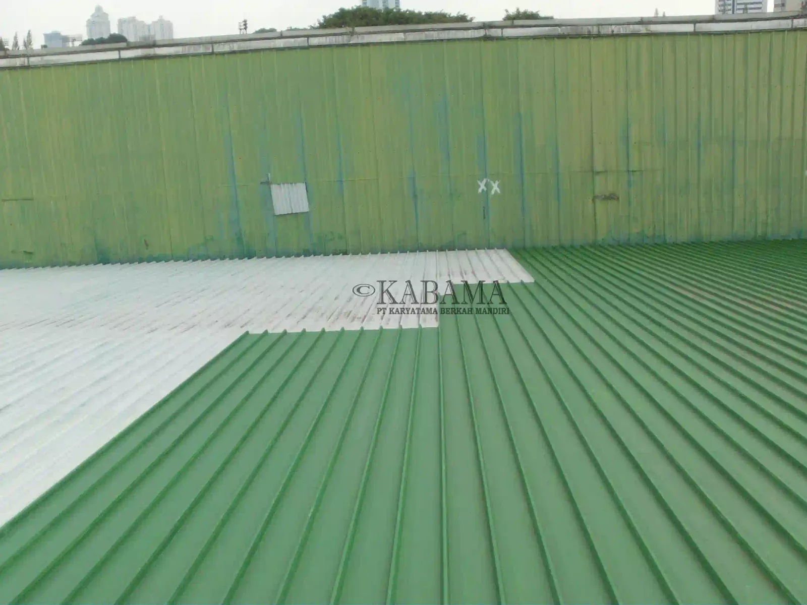 Dokumentasi proyek waterproofing hydroflex