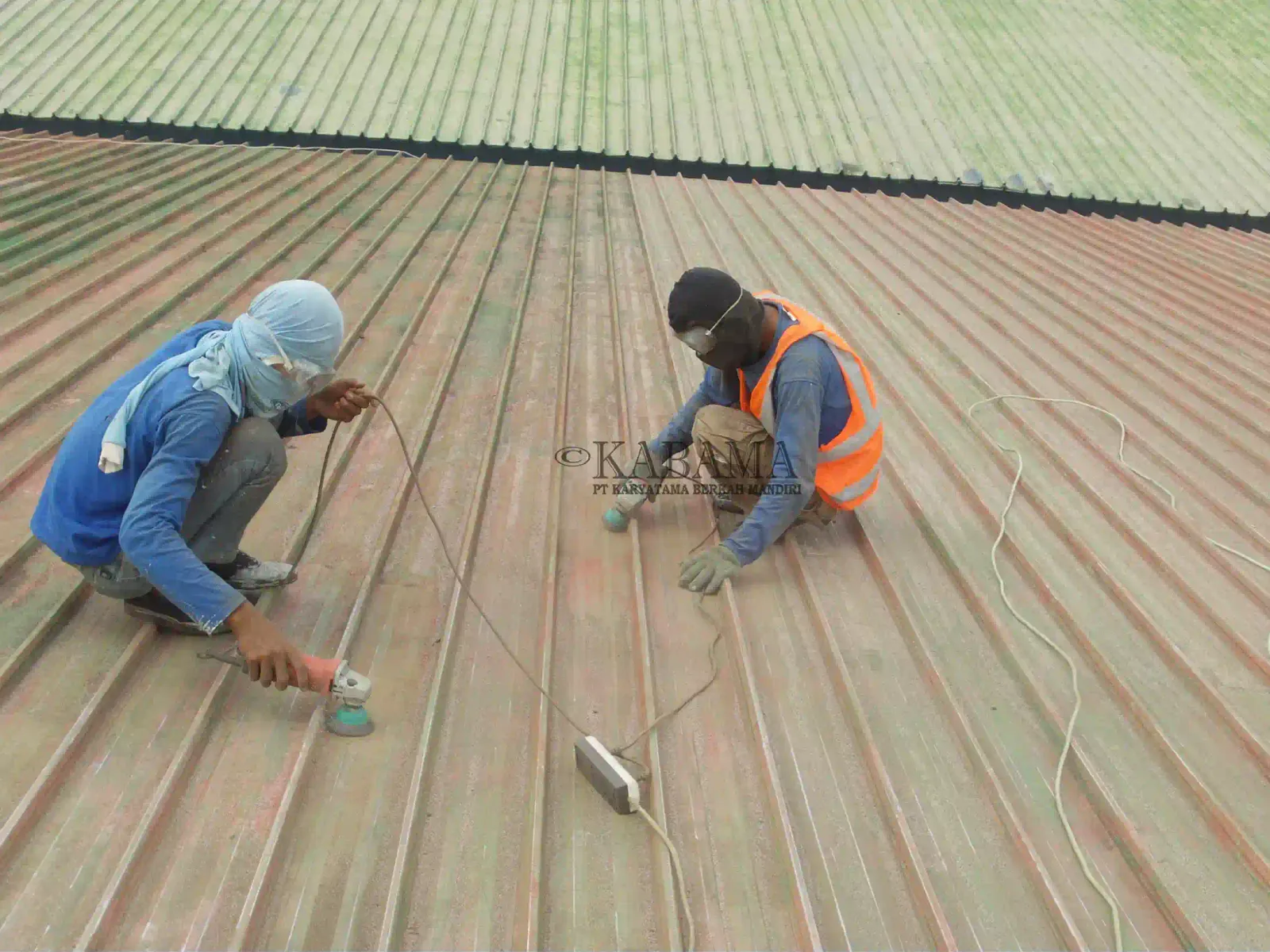 Dokumentasi proyek waterproofing hydroflex