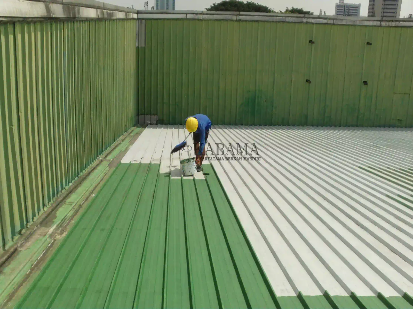 Dokumentasi proyek waterproofing hydroflex