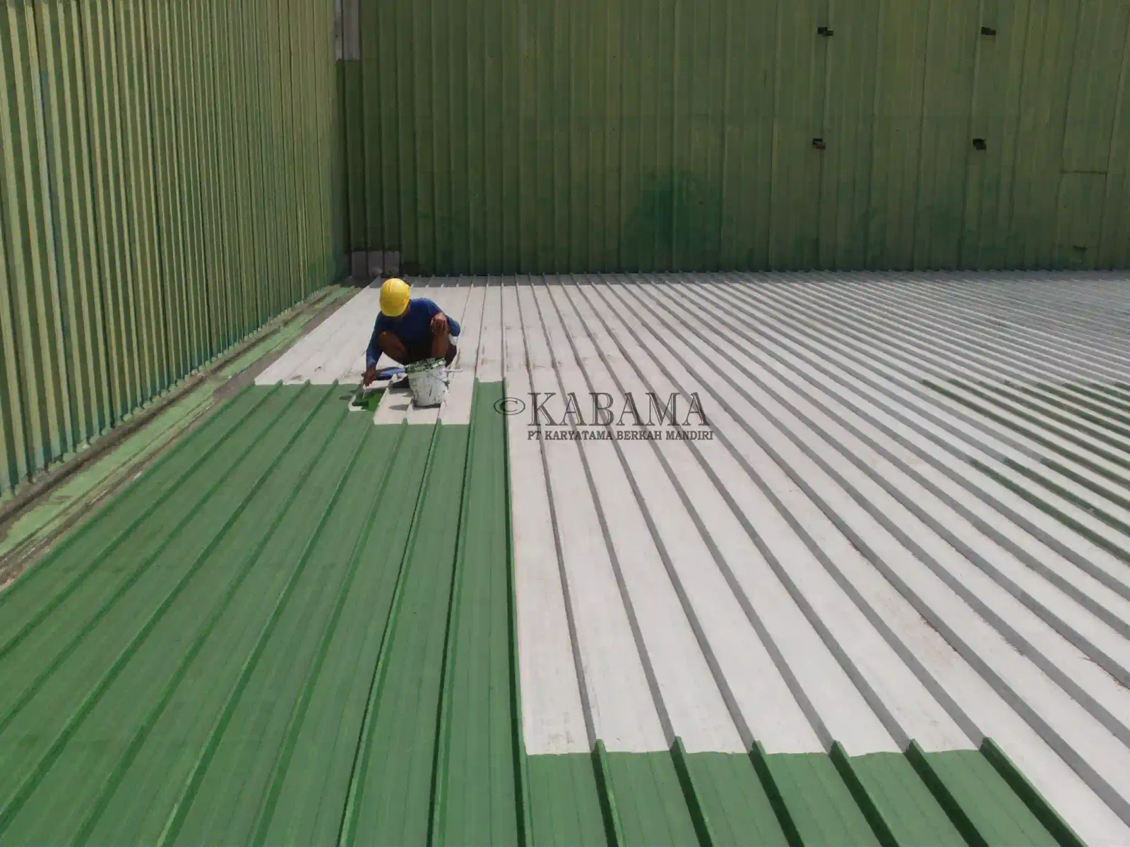 Dokumentasi proyek waterproofing hydroflex
