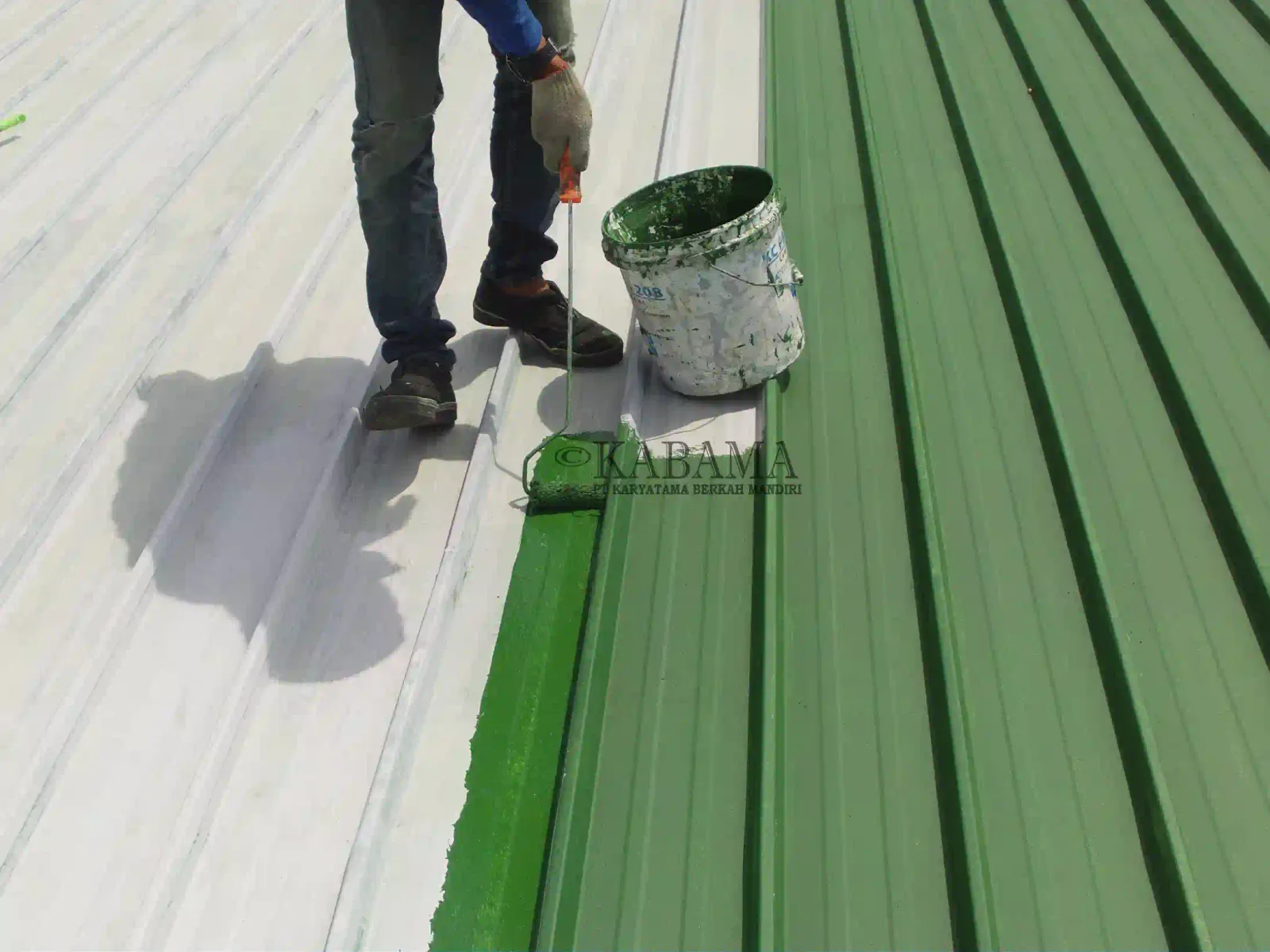 Dokumentasi proyek waterproofing hydroflex