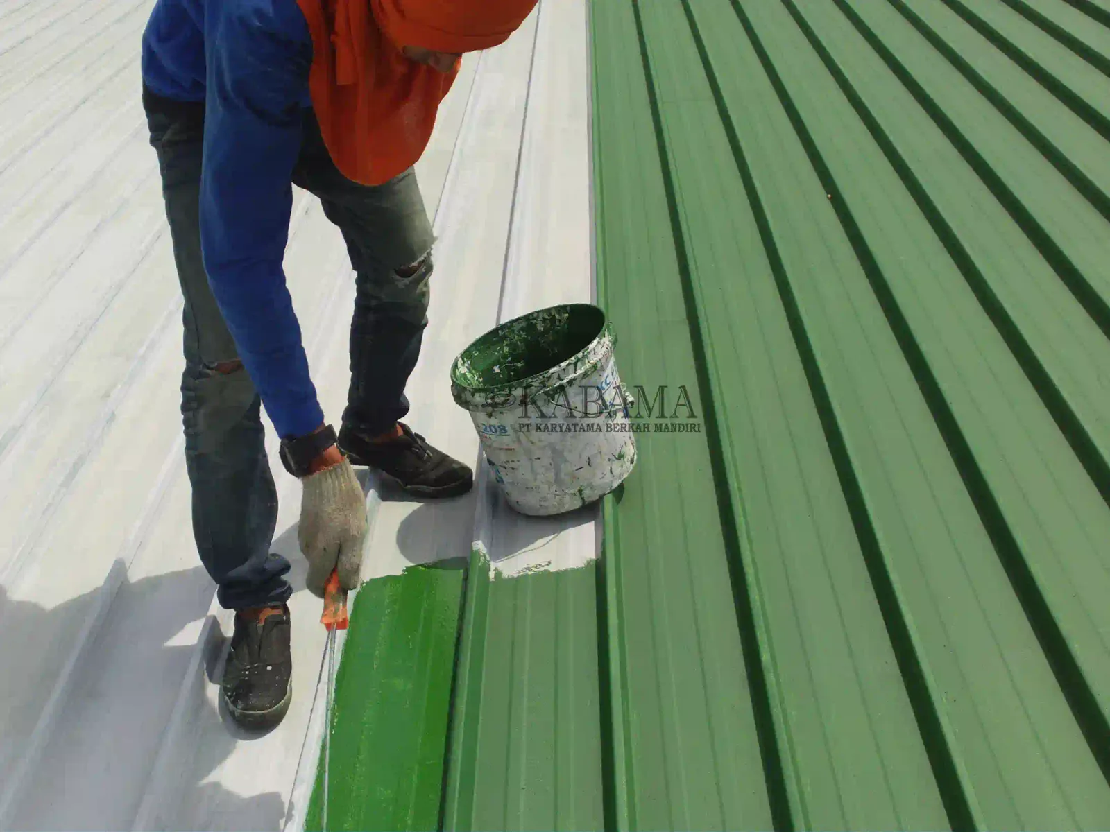 Dokumentasi proyek waterproofing hydroflex
