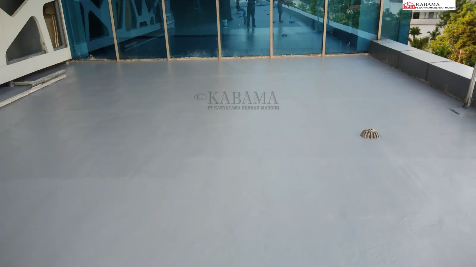 Dokumentasi proyek waterproofing hydroflex