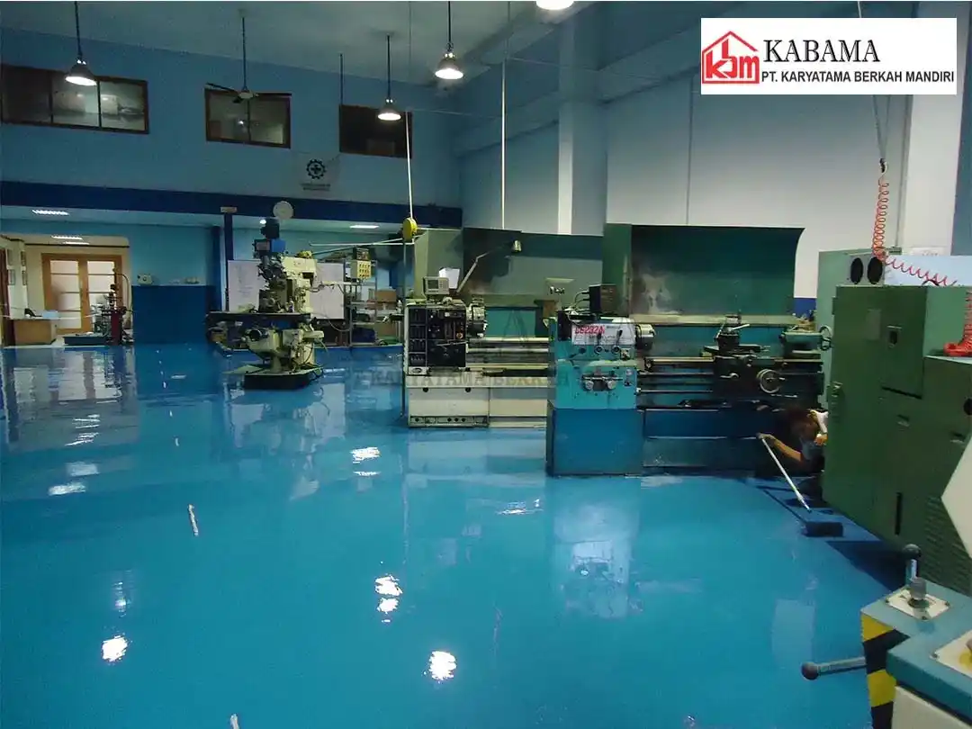 Pengerjaan epoxy lantai